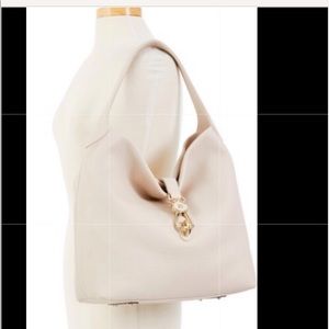 Dooney & Bourke Bone Leather Logo Lock Hobo
NWT🤩